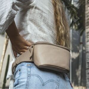 Mandrn Remy Bag in Cream